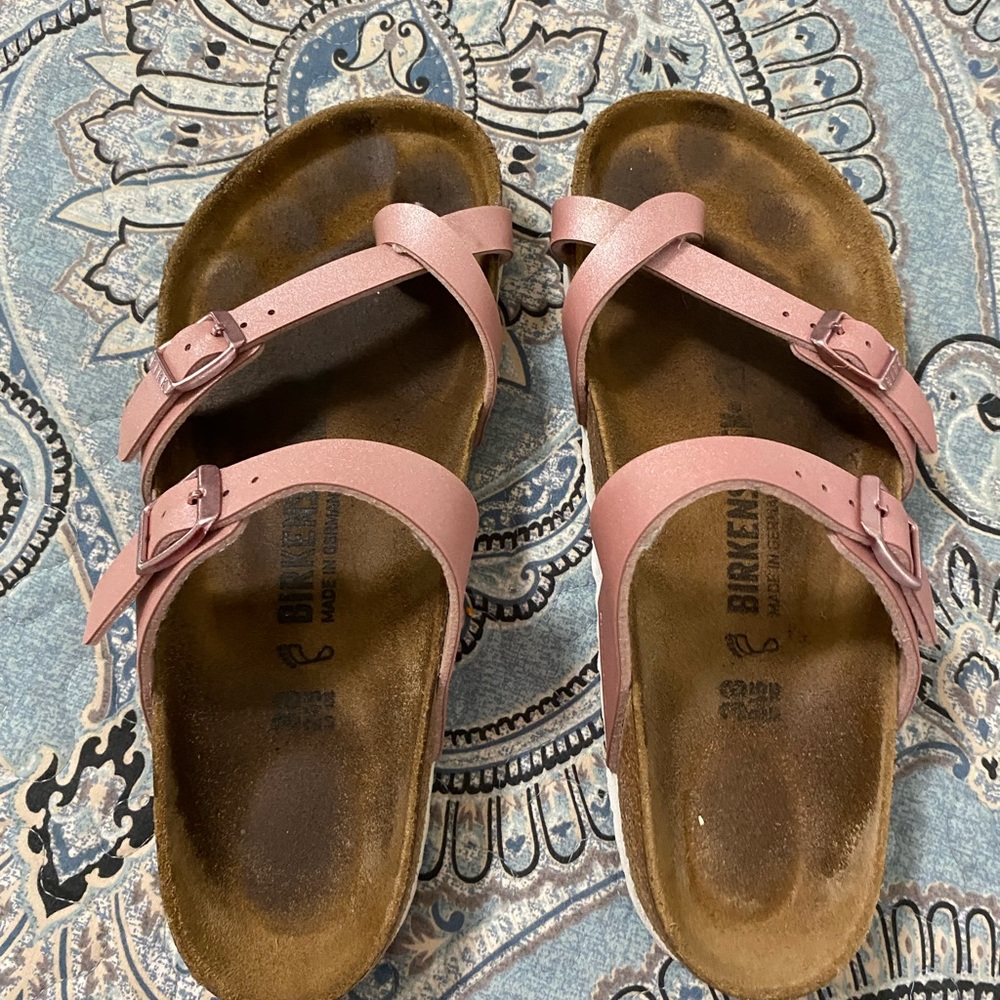 Pink Birkenstocks